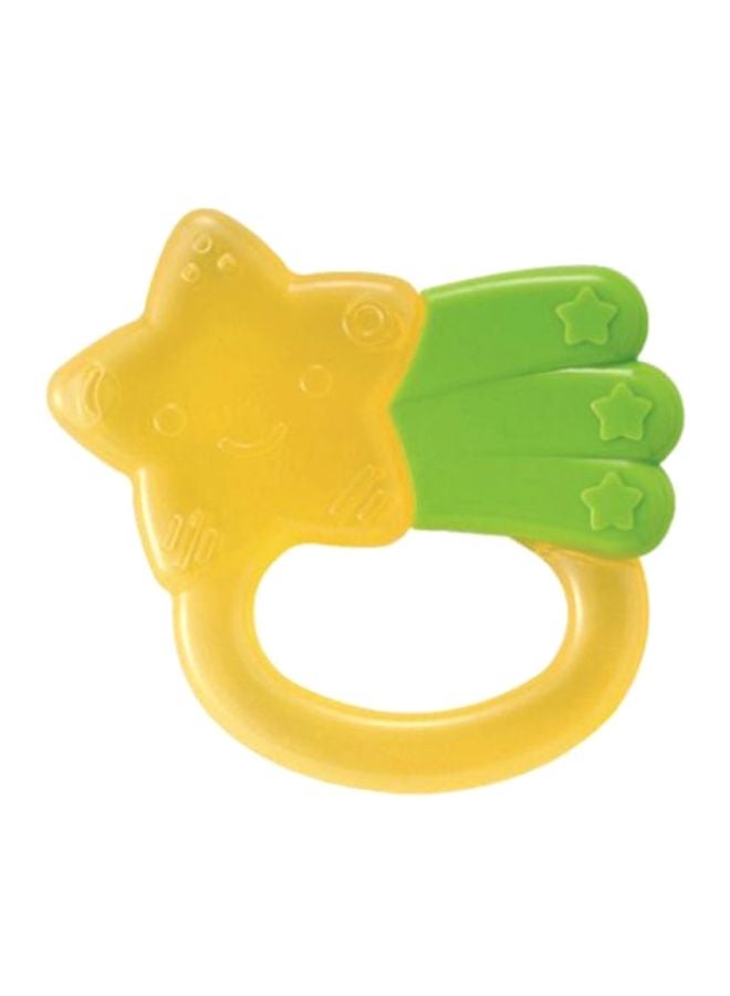 Cooling Teether, 4+ Months - Star, Yellow/Green