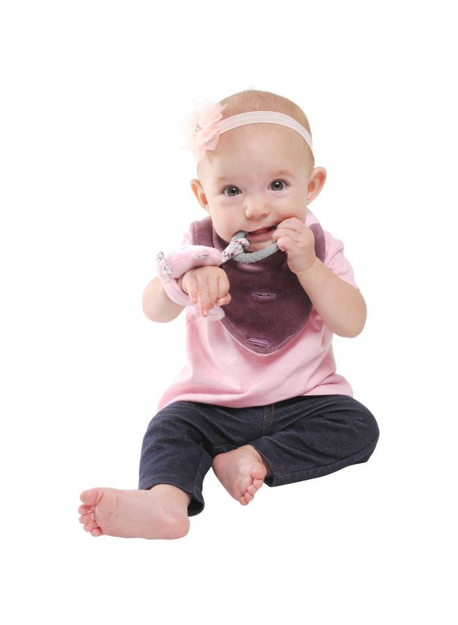 Buddy Bib 3 In 1 Teething Toy And Bib (3-12 Months)