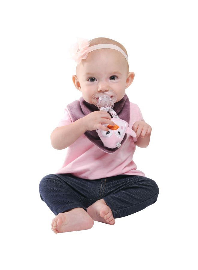 Buddy Bib 3 In 1 Teething Toy And Bib (3-12 Months)
