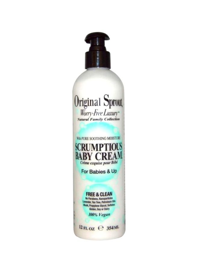 Scrumptious Baby Cream, 100% Vegan - 354 ml