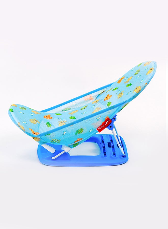 3-Position Deluxe Non-Slip Secure Foldable Bather For Newborn, Multicolour - BP8284-BLUE, 31x21x36 cm