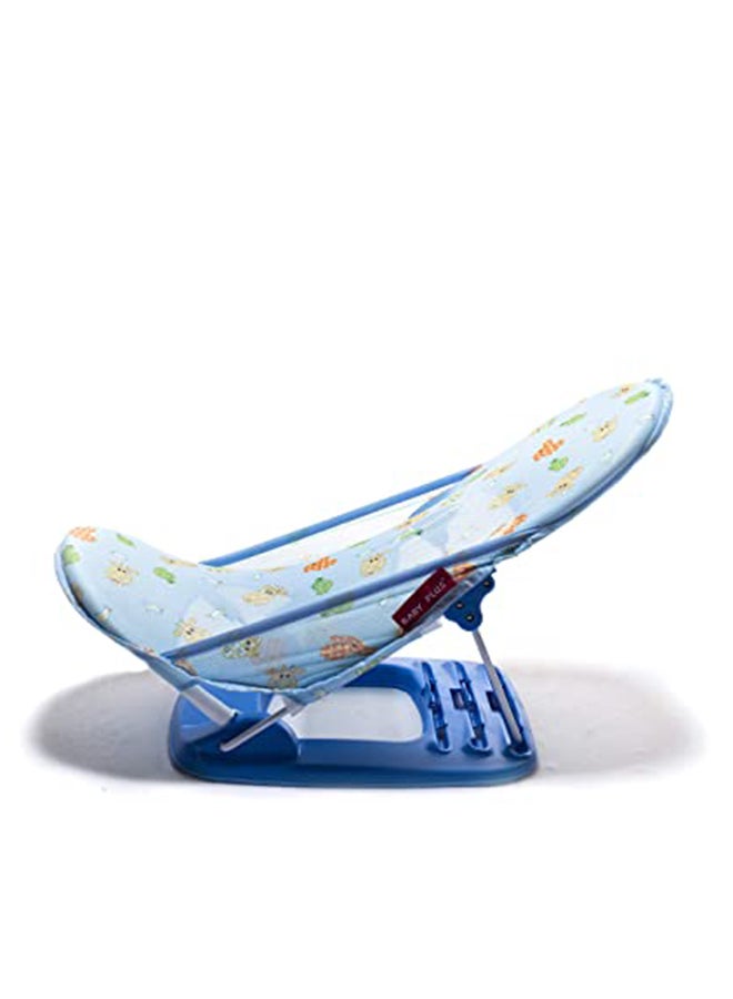 3-Position Deluxe Non-Slip Secure Foldable Bather For Newborn, Multicolour - BP8284-BLUE, 31x21x36 cm