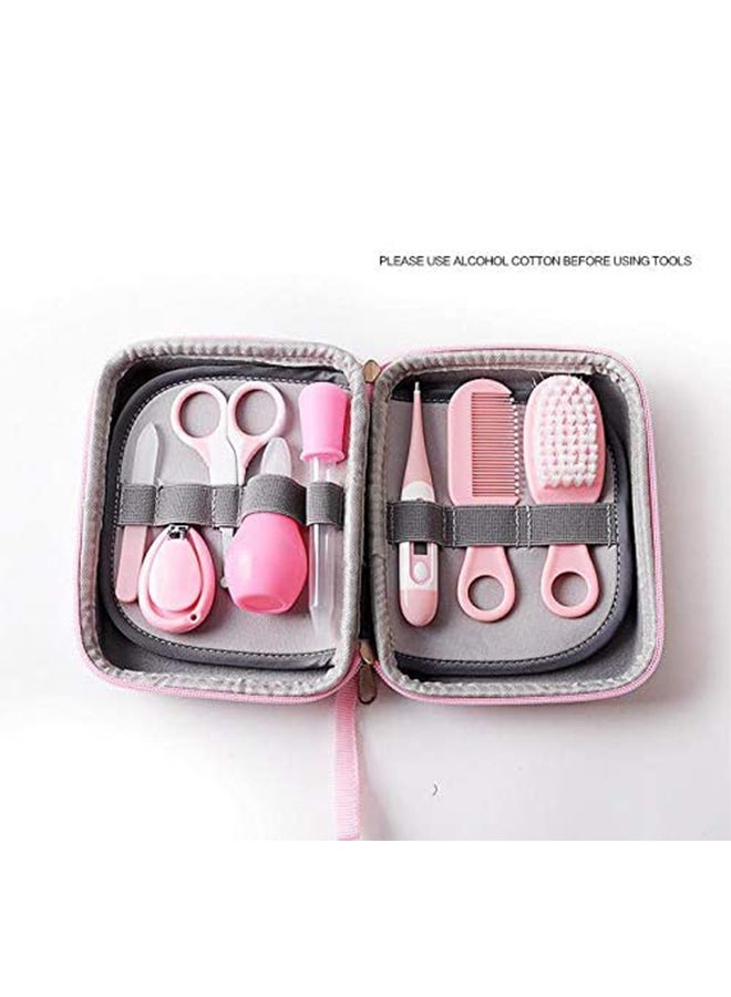 8-piece Portable Baby Care Grooming and Healthcare Kit With Premium-quality Materials