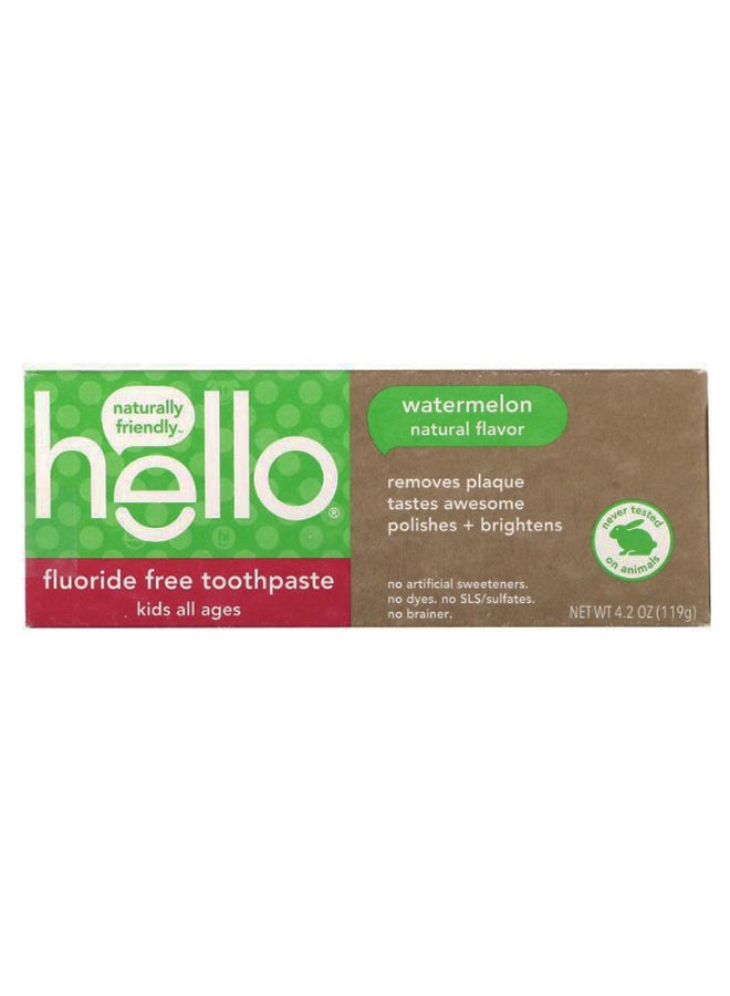 Watermelon Fluoride Free Toothpaste