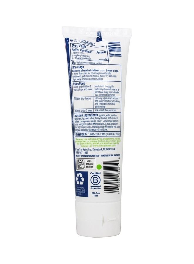 Natural Children's Fluoride Toothpaste