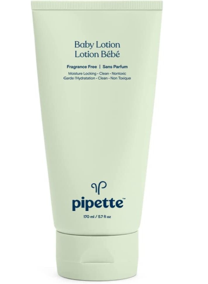 Pipette Baby Lotion, Hydration, Fragrance Free Lotion, 6 oz