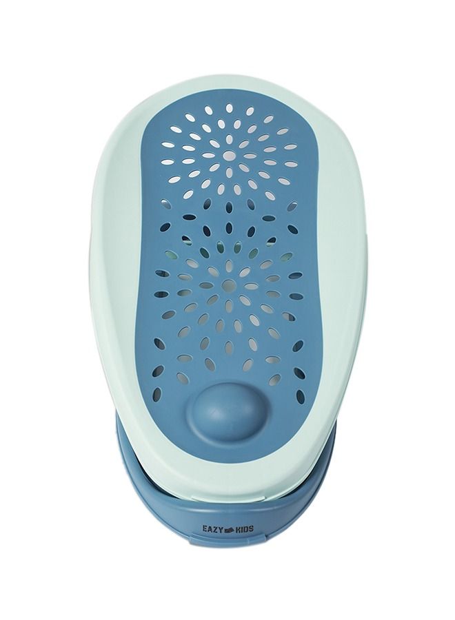 Comfortable And Soft Baby Bath Support 3 Stage Bather - Blue