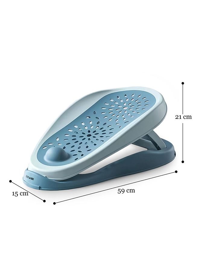Comfortable And Soft Baby Bath Support 3 Stage Bather - Blue