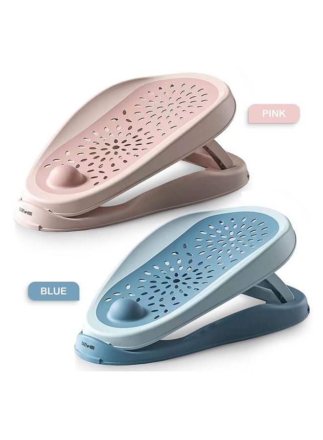 Comfortable And Soft Baby Bath Support 3 Stage Bather - Blue