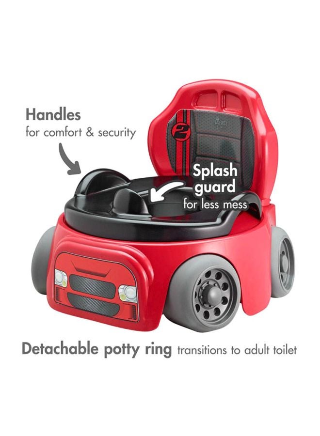 Race Car Themed Potty Seat