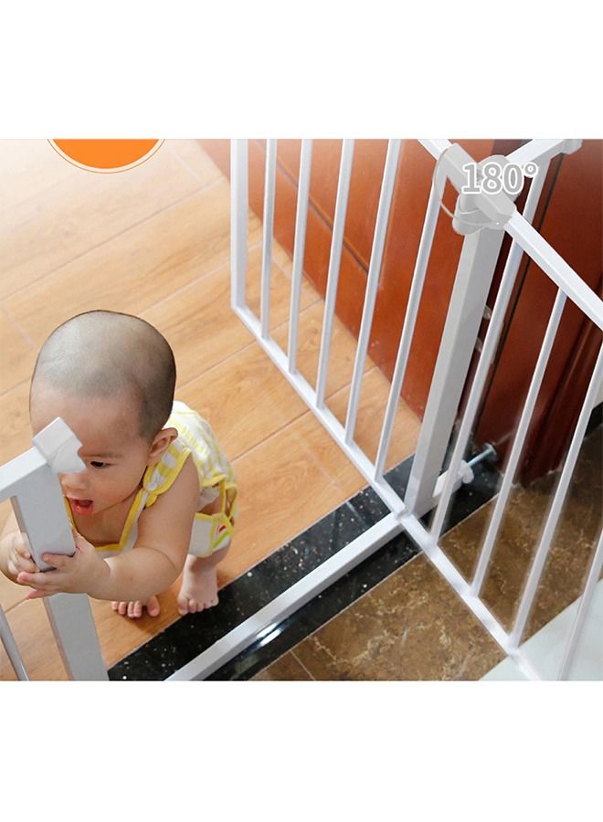 Metal Safety Gate - White