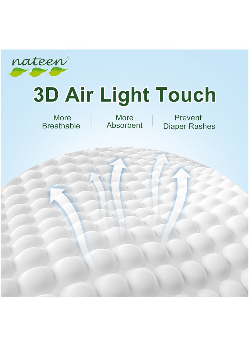 Premium Care Baby Diapers,Size 6 (25+kg),XXL,112 Count Diapers,Super Absorbency,Natural Breathable Baby Diapers.