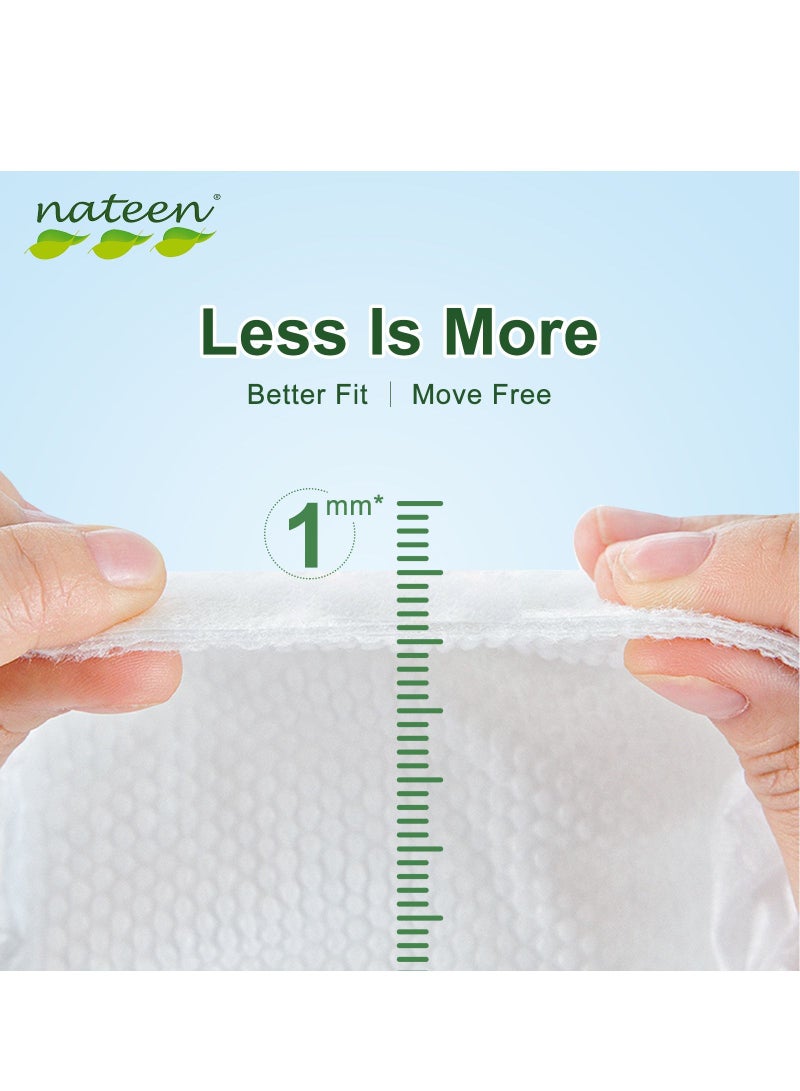 Nateen Premium Care Baby Diaper,Size 3 (4-9kg),Medium,72 Count Diapers,Super Absorbent,,Breathable Baby Diapers.