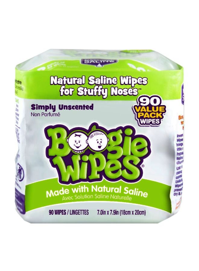 Baby Wipes Value Box 1 Pack x 90 Wipes, 90 Count
