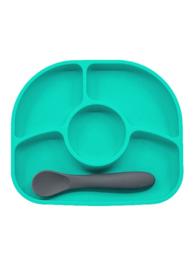 Silicone Plate With Spoon