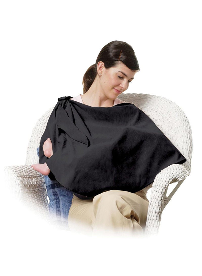 Nursing Privacy Wrap Cover - Black