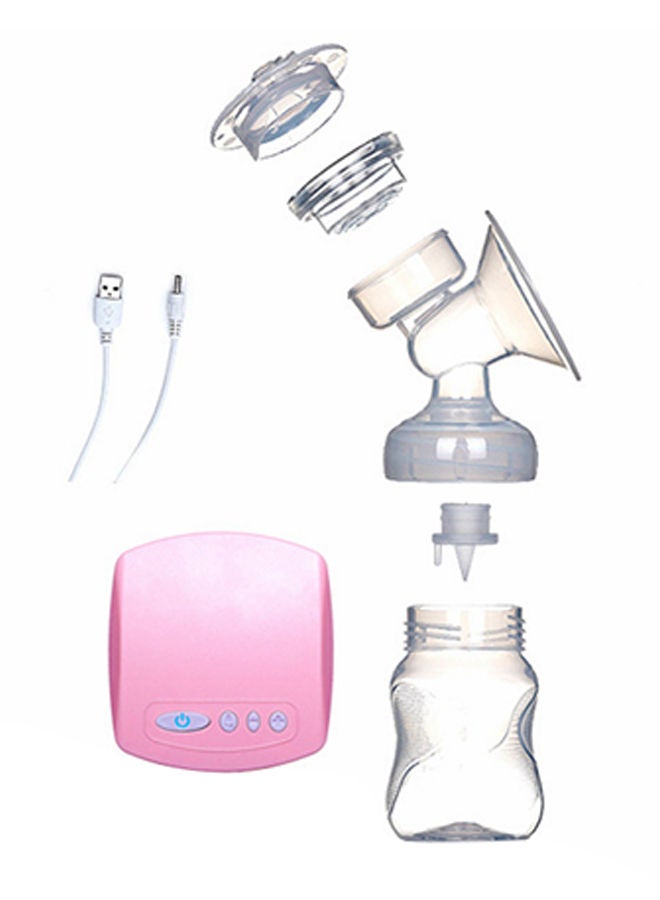 Dual Suction Electric Nursing Breastfeeding Pump With Pacifier Set