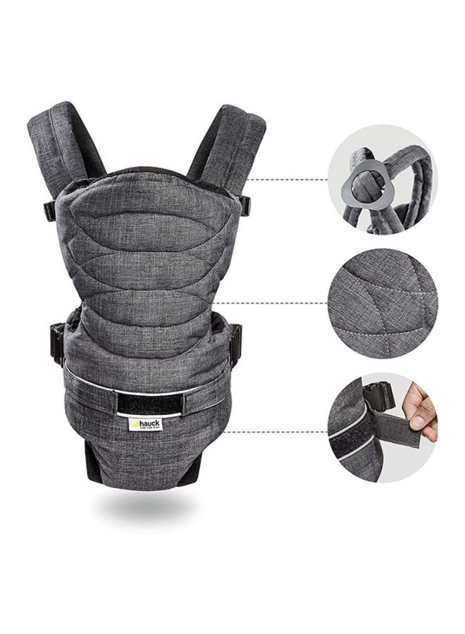 Nursery 2 Way Carrier - Melange Charcoal