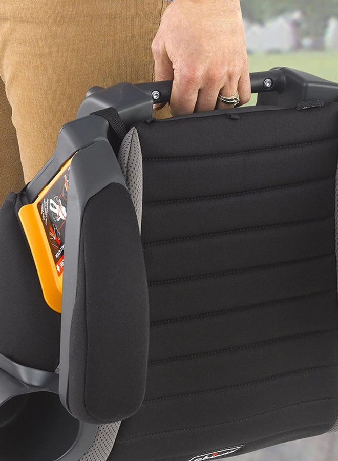 Gofit Backless Booster Car Seat 40-110Lbs, Raindrop