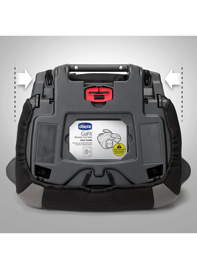 Gofit Backless Booster Car Seat 40-110Lbs, Raindrop