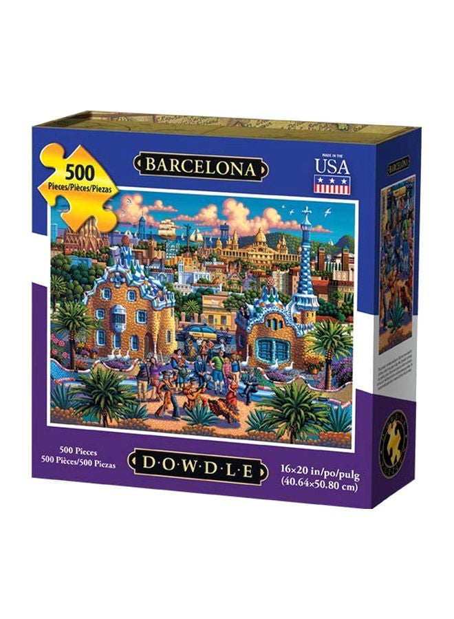 500-Piece Barcelona Jigsaw Puzzle