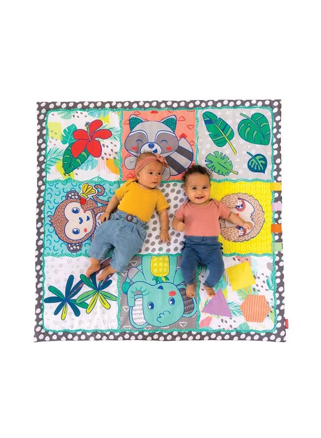 Giant Sensory Discovery Playmat/Playgym For Baby Suitable From 0 Months - Multicolour