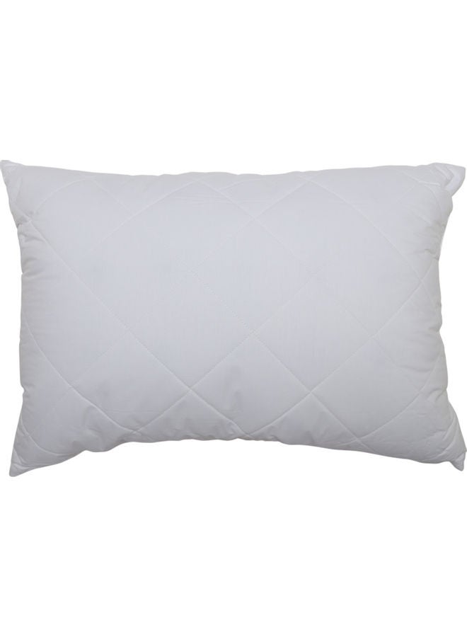 Magnetic Hollow Fibre Pillow cotton White 70 x 50cm