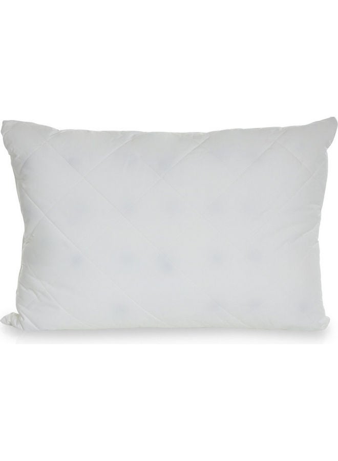 Magnetic Hollow Fibre Pillow cotton White 70 x 50cm