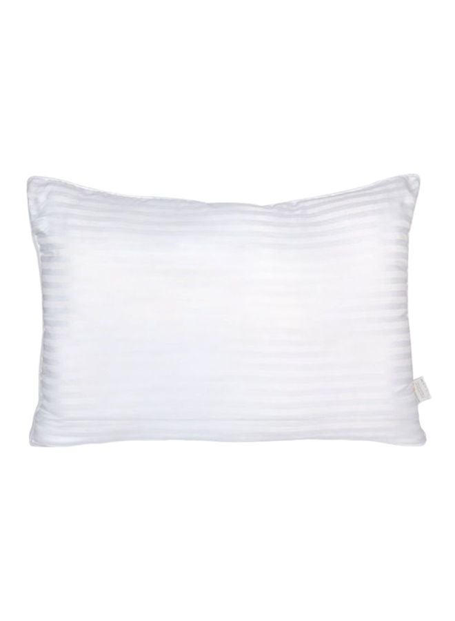 2-Piece Pillow Set Microfiber White 50x75centimeter