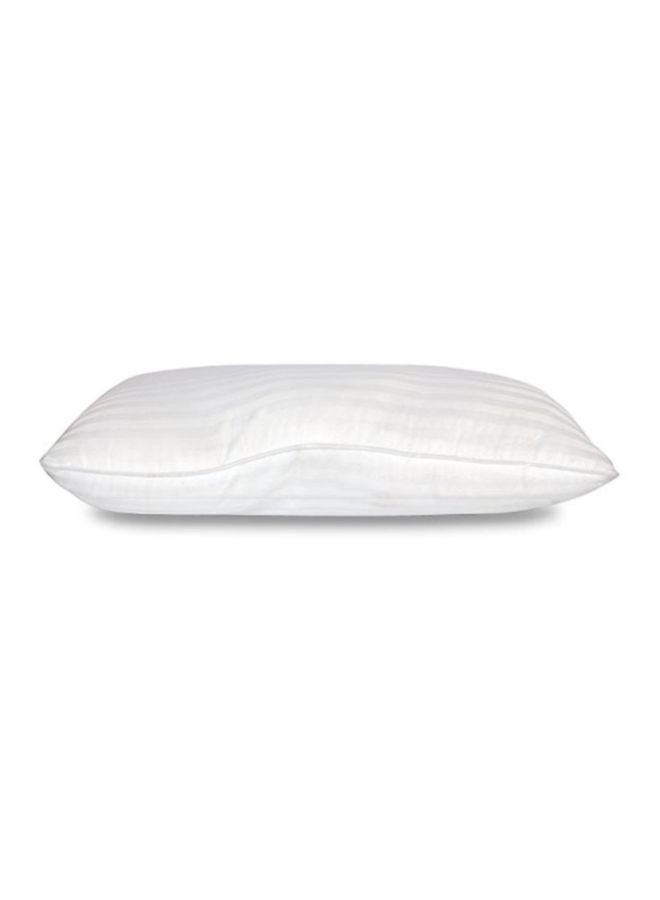 2-Piece Pillow Set Microfiber White 50x75centimeter