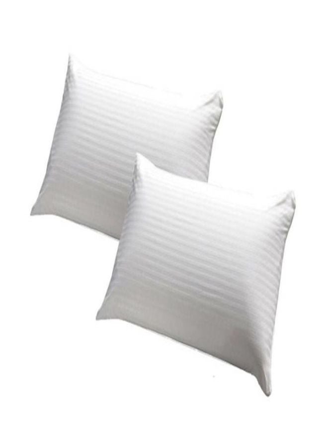 2-Piece Bed Pillow Set Combination White