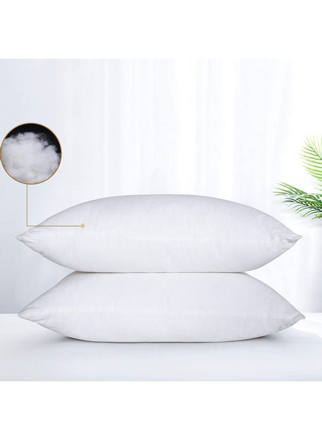 600gm Hollow Siliconized Kids Pillow 1Pc Cotton White 40x60cm