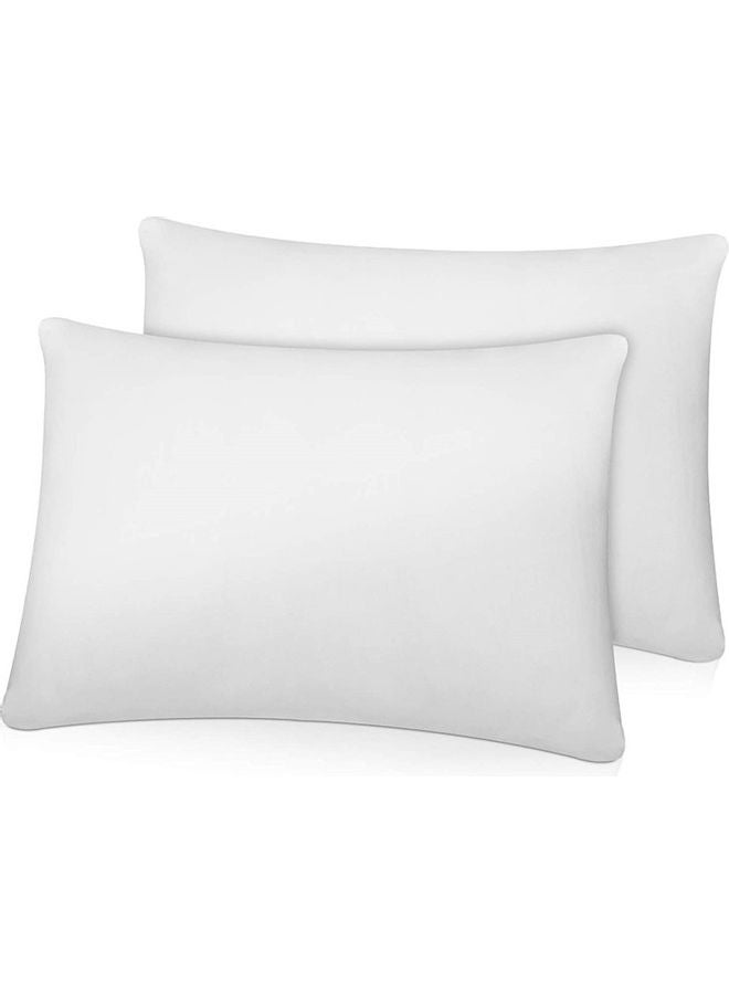 600gm Hollow Siliconized Kids Pillow 1Pc Cotton White 40x60cm