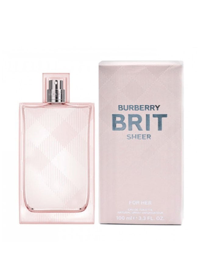 Brit Sheer For Her EDT Natural Spray 100ml