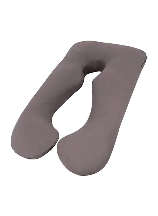 U Shape Multi-Functional Comfortable Maternity Pillow Polyester - Grey Polyester Grey 70x25x120cm