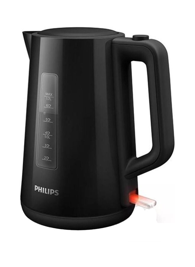 Series 3000 Kettle With Light Indicator 1.7 L 1850.0 W HD931821 Black