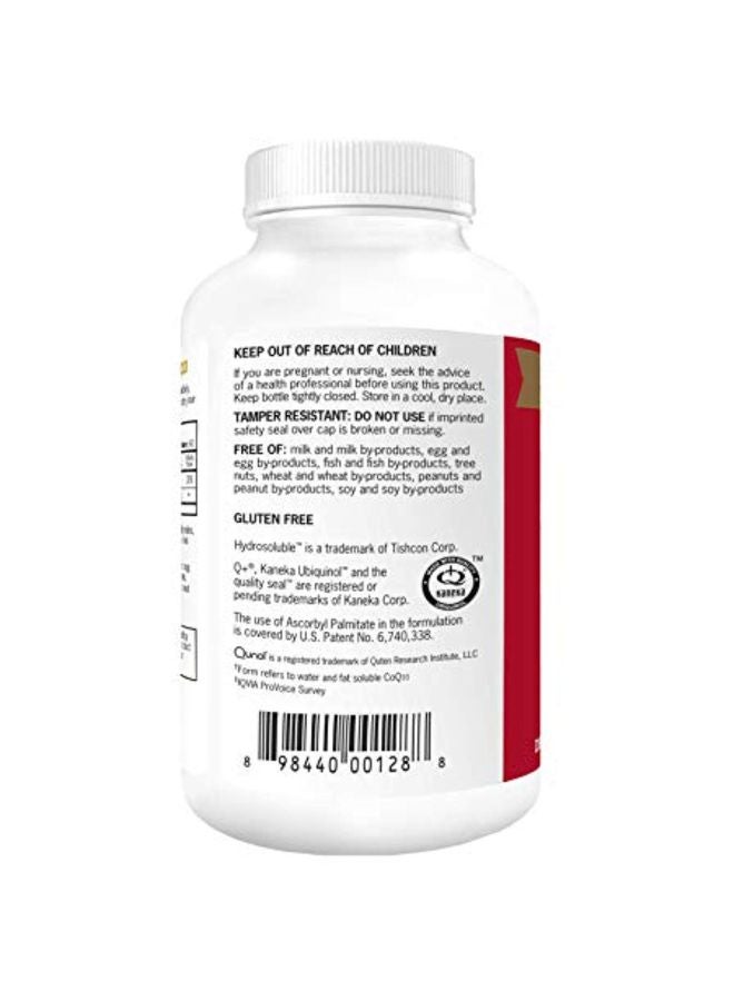 Mega CoQ10 Ubiquinol Dietary Supplement - 60 Softgels
