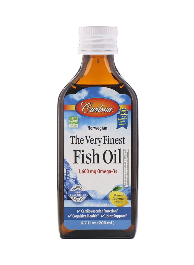 The Very Finest Fish Oil Lemon Flavour