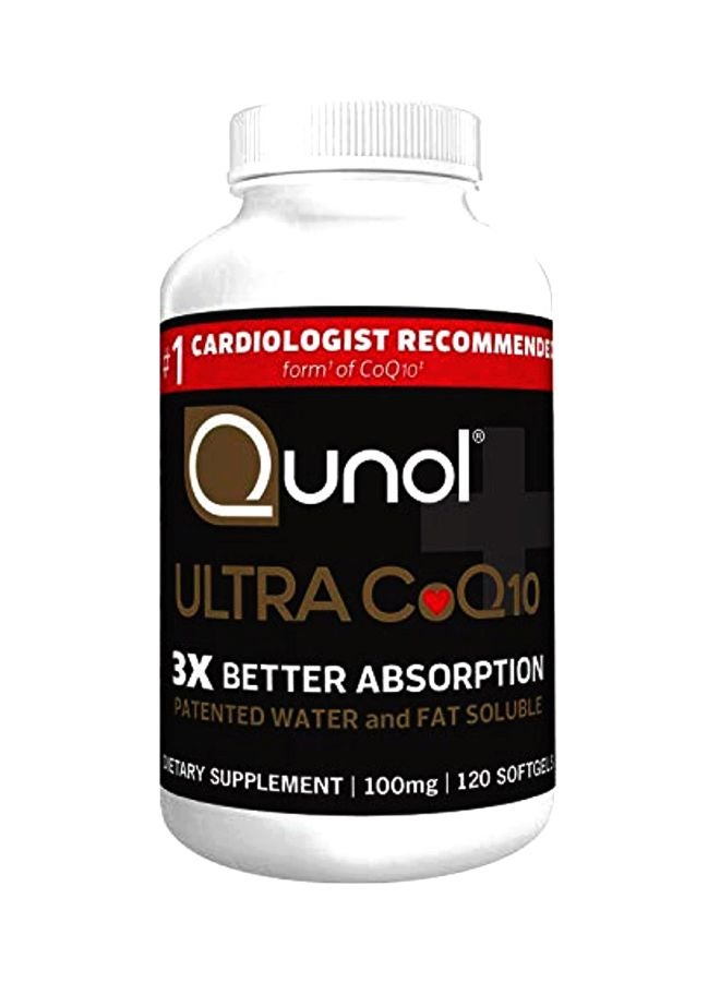 Ultra CoQ10 Dietary Supplement 100mg - 120 Softgels