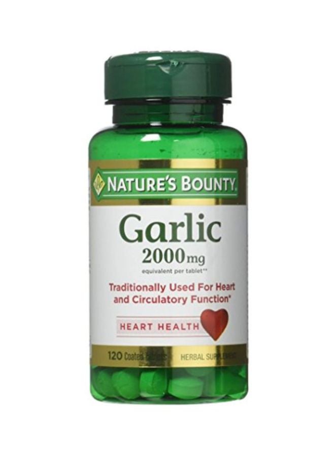 Pack Of 2 Garlic Herbal Supplement 240 Tablets