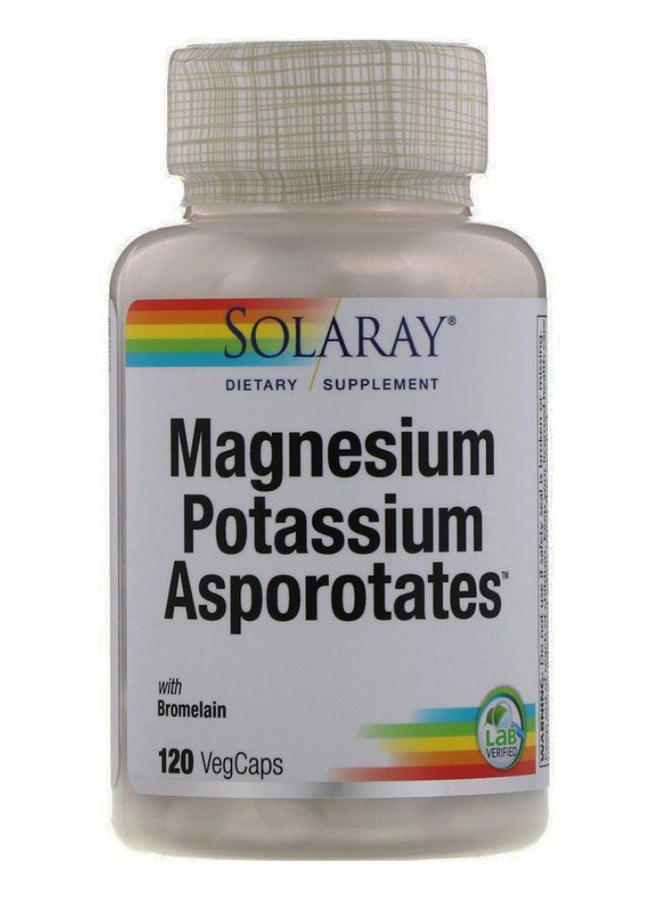 Magnesium Potassium Asporotates - 120 VegCaps