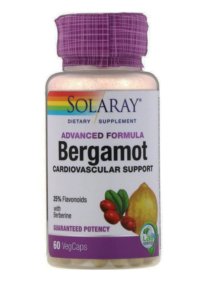 Advanced Formula Bergamot Cardiovascular Support - 60 Vegcaps