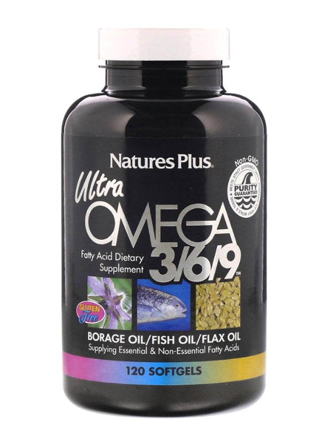 Ultra Omega 3/6/9 - 120 Softgels