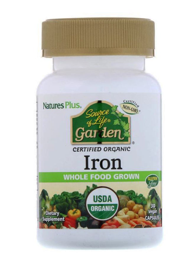 Source Of Life Garden Iron - 30 Capsules