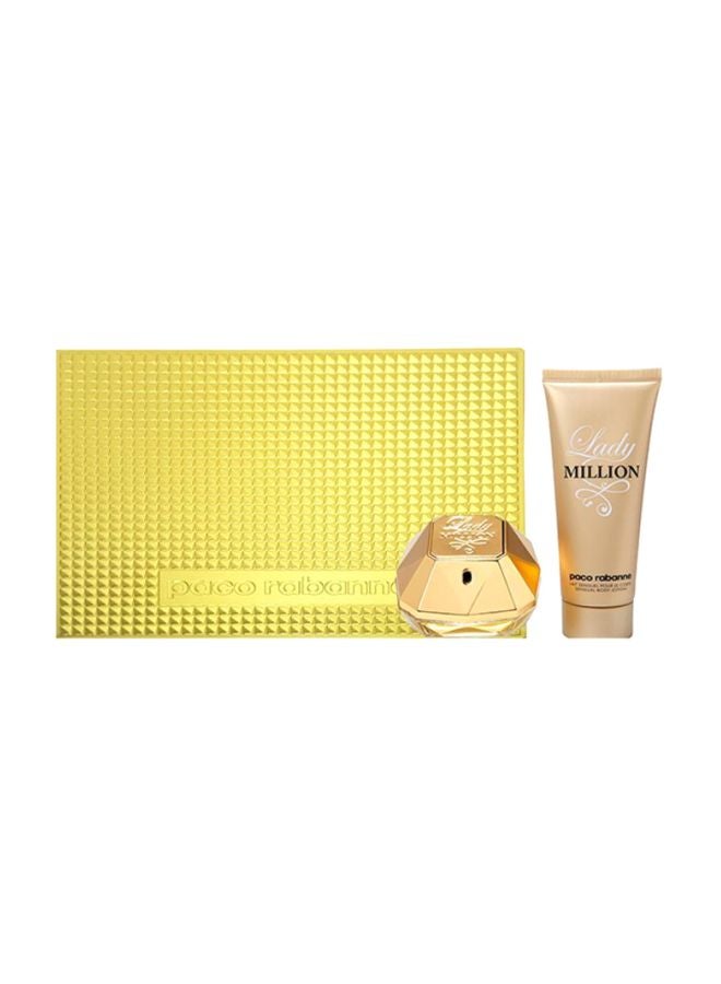 Lady Million Gift Set EDP 80 ml, Body Lotion 100ml