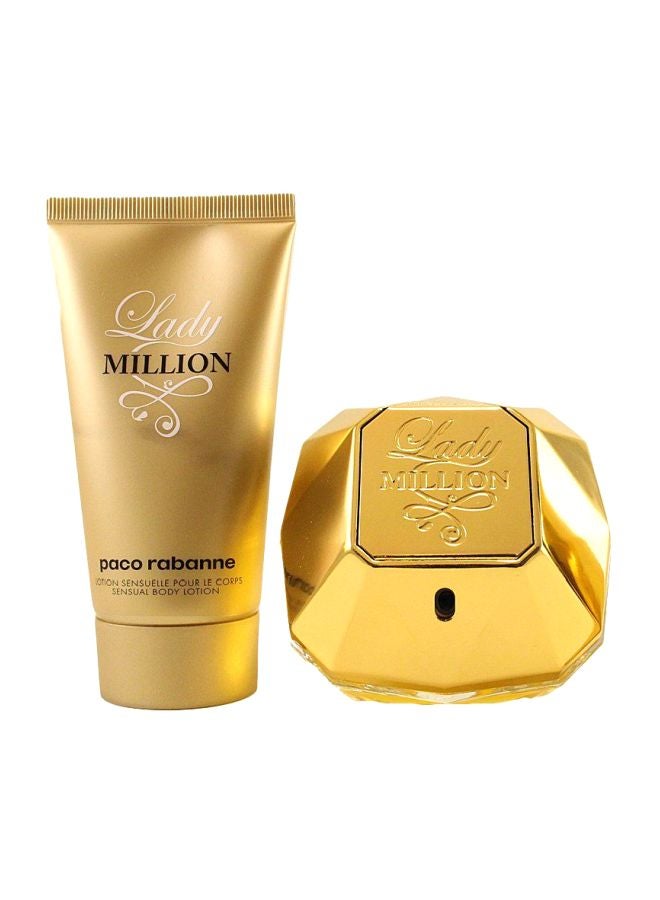 Lady Million Gift Set EDP 80 ml, Body Lotion 100ml