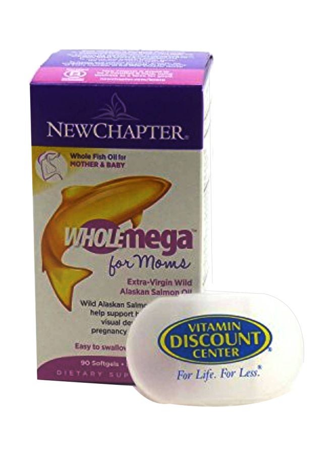 Pack Of 2 Wholemega Dietary Supplement - 90 Softgels