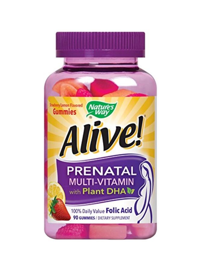 Alive! Prenatal Multivitamin Supplement - 90 Gummies