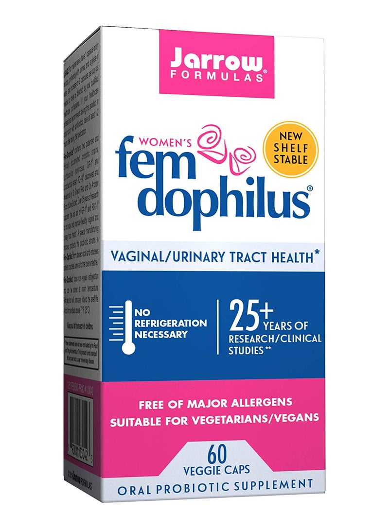 Shelf-Stable Fem-Dophilus Dietary Supplement - 60 Capsule