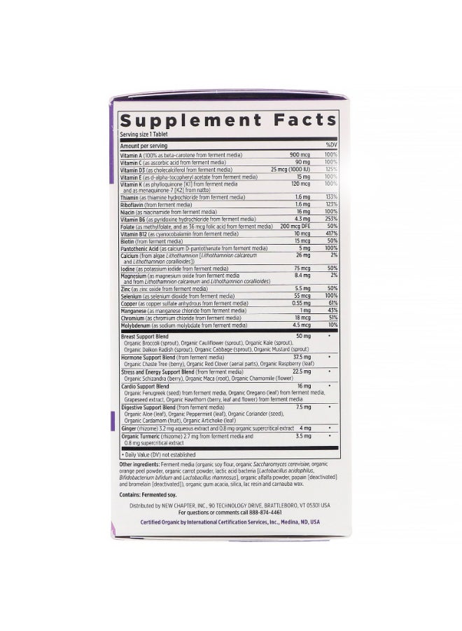 40 Plus Every Woman's One Daily Multivitamin - 48 Tablets